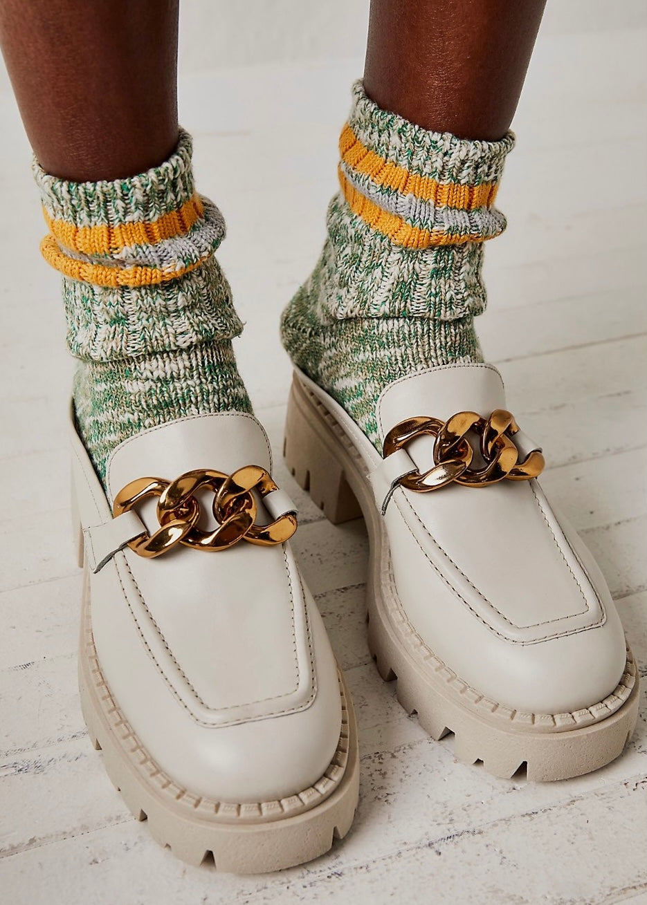 Lyra Link Loafer Mules - Final Sale – G and G Womens Boutique